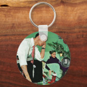 ツリーのトリミング キーホルダー (正面)