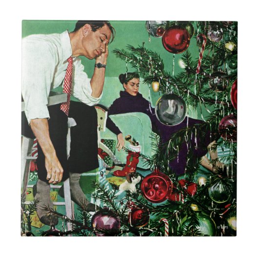 ツリーのトリミング タイル (正面)