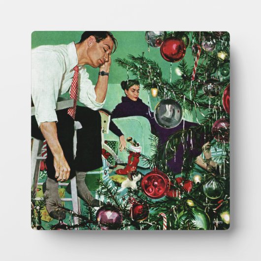 ツリーのトリミング フォトプラーク (正面)