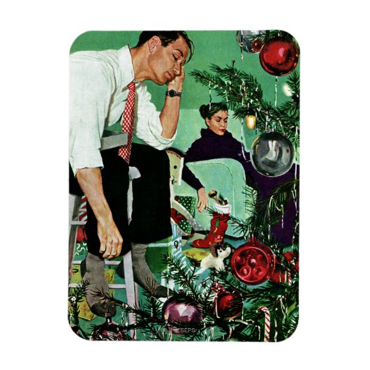 ツリーのトリミング マグネット (縦)