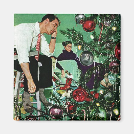 ツリーのトリミング マグネット (正面)