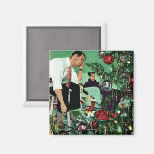 ツリーのトリミング マグネット (正面/裏面)