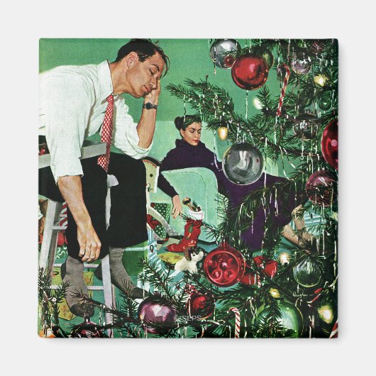 ツリーのトリミング マグネット (正面)