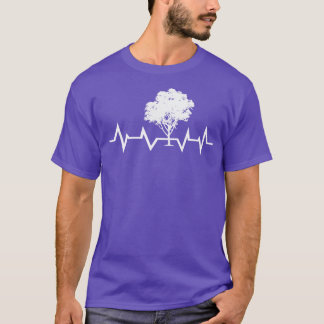 ツリーのハートビート出力自然2 Tシャツ