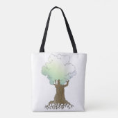 ツリーのマイウェイ トートバッグ (裏面)