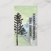 ツリーのメンテナンス | 造園 | ローンモア 名刺 (正面)