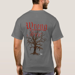 ツリーのモンスターツリーTシャツが間違っている Tシャツ