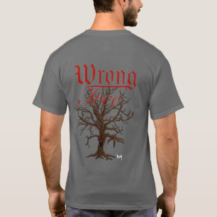 ツリーのモンスターツリーTシャツが間違っている Tシャツ
