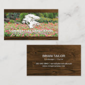 ツリーのロゴ | ガーデンウッド 名刺 (正面/裏面)