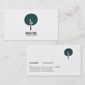 ツリーのロゴ 名刺 (正面/裏面)