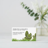 ツリーのロゴ | 茂み | 横 名刺 (スタンド正面)