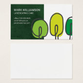 ツリーのロゴ |造園 (正面&裏面)