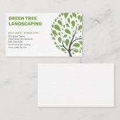 ツリーのロゴ | 造園 | ツリートリミングサービス 名刺 (正面/裏面)