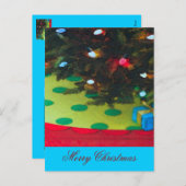 ツリーの下 ～ ポストカード フォト インサート (正面/裏面)