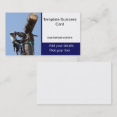 ツリーの切り取り:ツリー·サービス 名刺 (正面/裏面)