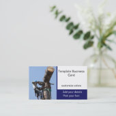 ツリーの切り取り:ツリー·サービス 名刺 (スタンド正面)