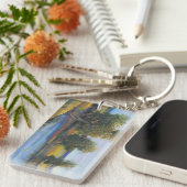 ツリーの反射II キーホルダー (正面右)