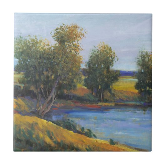 ツリーの反射II タイル (正面)