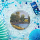 ツリーの反射II ペーパープレート (パーティー)