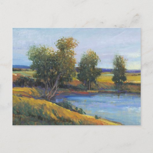 ツリーの反射II ポストカード (正面)