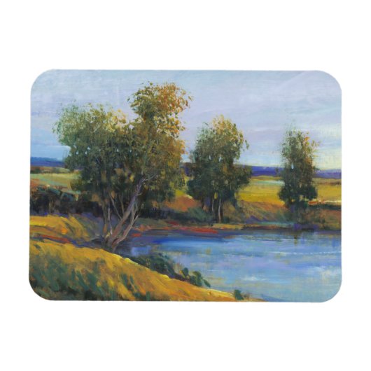 ツリーの反射II マグネット (横)