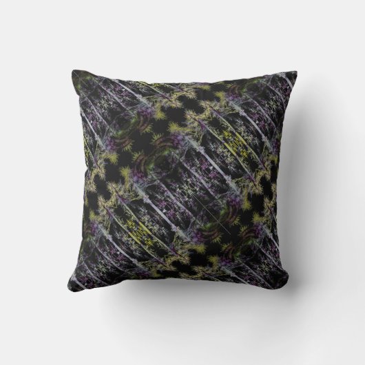 ツリーの夜 クッション (裏面)