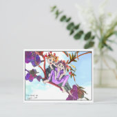 ツリーの妖精1 ポストカード (スタンド正面)
