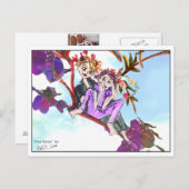 ツリーの妖精1 ポストカード (正面/裏面)