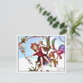 ツリーの妖精2 ポストカード (スタンド正面)