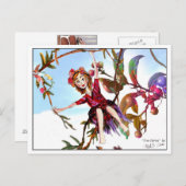 ツリーの妖精2 ポストカード (正面/裏面)