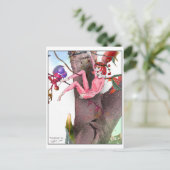 ツリーの妖精5 ポストカード (スタンド正面)