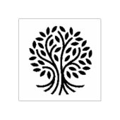 ツリーの灰色 ラバースタンプ (インプリント)