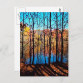 ツリーの貫通 ポストカード (正面/裏面)