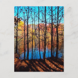 ツリーの貫通 ポストカード