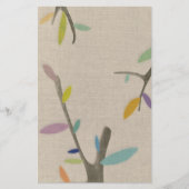 ツリーひな形 便箋 (正面)