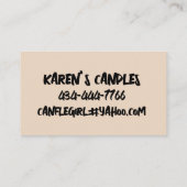 ツリーもしライフカスタムビジネスカード 名刺 (裏面)