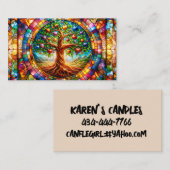 ツリーもしライフカスタムビジネスカード 名刺 (正面/裏面)