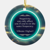 ツリーやる気を起こさせるオーナメント セラミックオーナメント (正面)