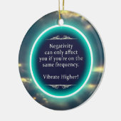 ツリーやる気を起こさせるオーナメント セラミックオーナメント (左)