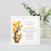 ツリーアお洒落ートボホ結婚ズ 招待状 (スタンド正面)