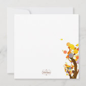 ツリーアお洒落ートボホ結婚ズ 招待状 (裏面)