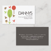 ツリーアイコンローンサービス名刺 名刺 (正面/裏面)