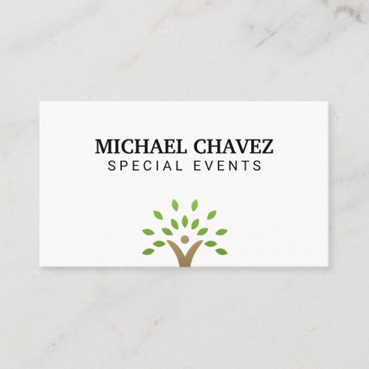 ツリーアイコン 名刺 (正面)