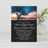 ツリーアットサンセット結婚式招待状 招待状 (スタンド正面)
