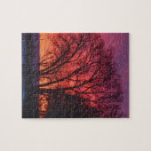 ツリーアンドサンセットパズル ジグソーパズル (横)