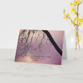 ツリーアートグレース聖書信仰カードフィリップ1:2 カード (黄色い花)