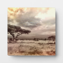 ツリーアートデコ アフリカ アフリカンデスティニー デスティニーのデスティニー フォトプラーク