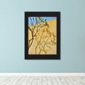 ツリーアート キャンバスプリント (インサイチュ (ウッドフロア))