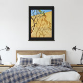 ツリーアート キャンバスプリント (インサイチュ (寝室))