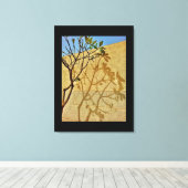 ツリーアート キャンバスプリント (インサイチュ (ウッドフロア))